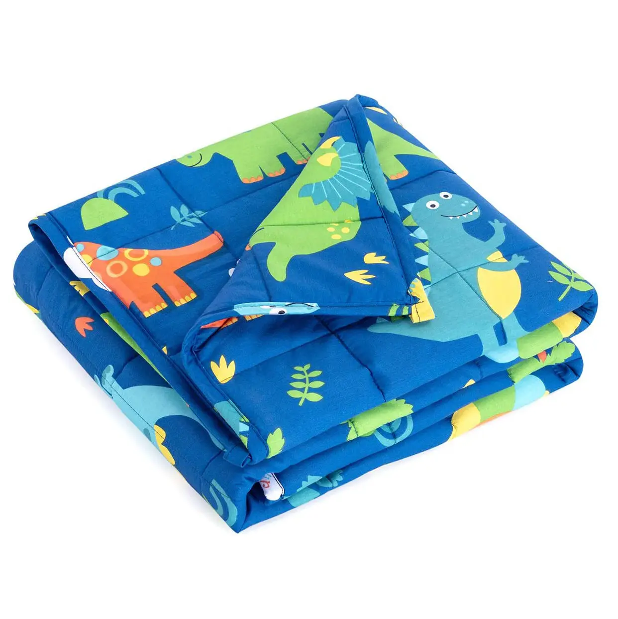 Мягкие высококачественные стеклянные бусины и дышащая полноразмерная кровать уютное хлопковое детское утяжеленное одеяло для детей