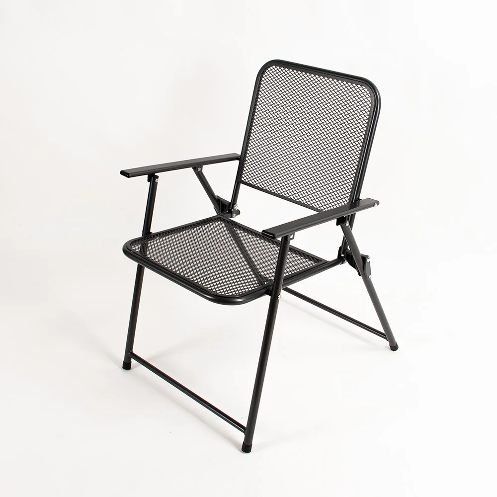 Furniture garden outdoor use outdoor/patio/dining metal mesh portable easy assembly chair