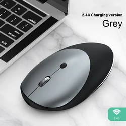 Flat Ultralight Lightweight Computer USB 2.4G Optical Mini Cordless Silent Slim Rechargeable Wireless Mouse