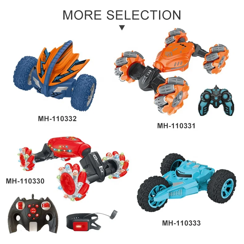 Double side stunt rc car hobby 2.4G remote conteol toys amphibious vehicles for sale