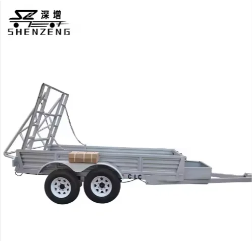 Mini Excavator Digger Machine Trailer for Car Transport and Storage