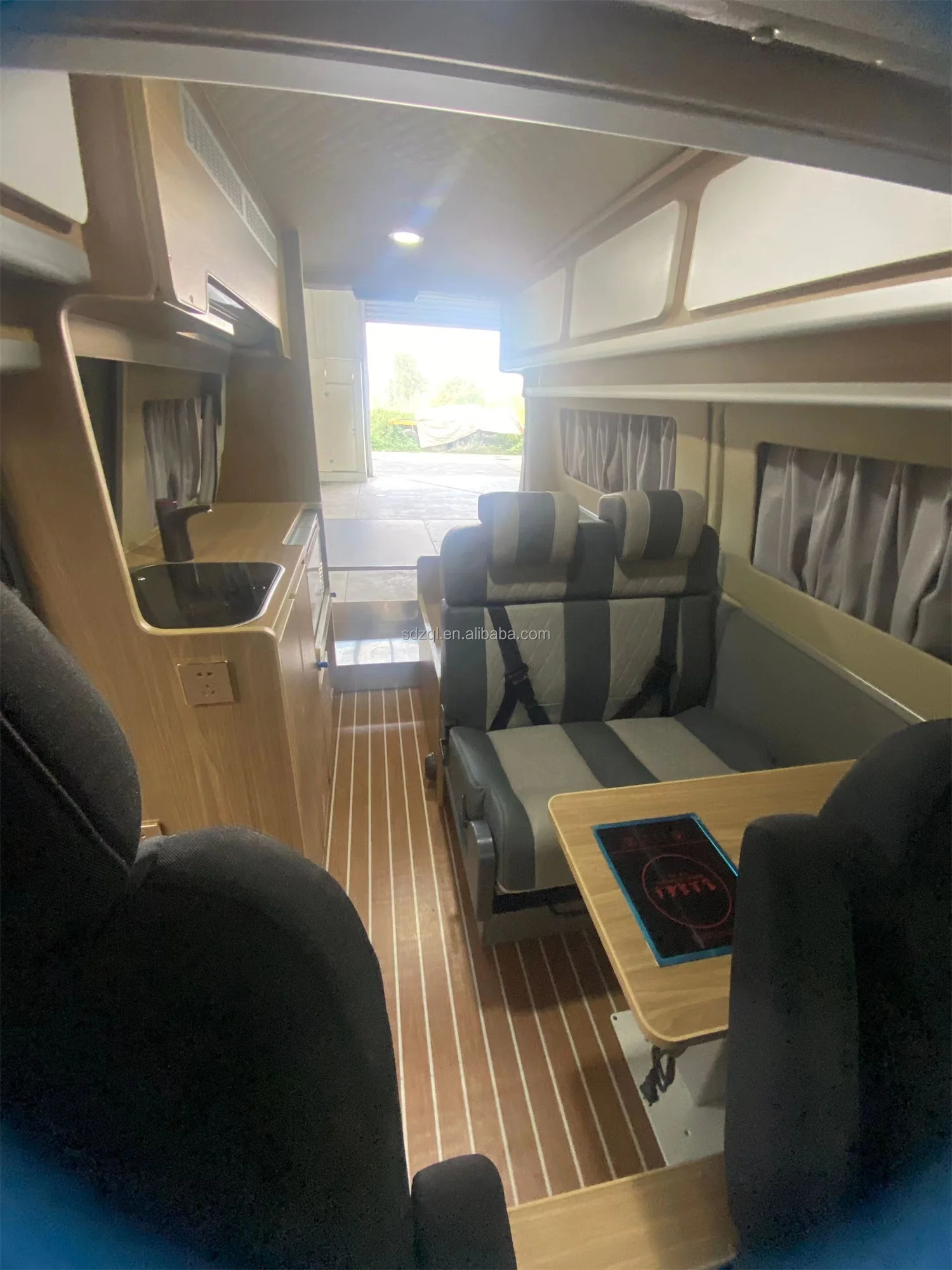 Ford Transit Mobile Motorhome Australian Luxury Mini Folding Caravan for Sale