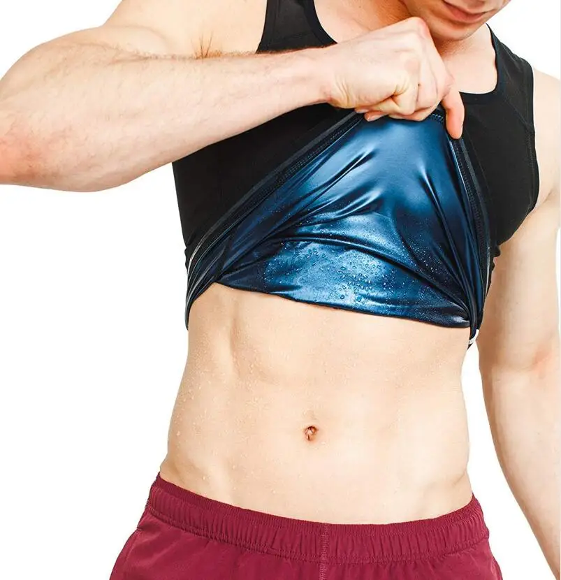 
Мужской утягивающий жилет, Женский тело, сауна, пот, термальный тренажер талии, майки, топы 