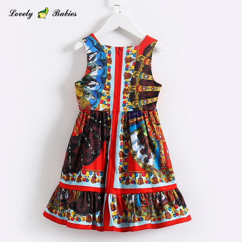 2 years baby dress christmas smocked dress for girls party