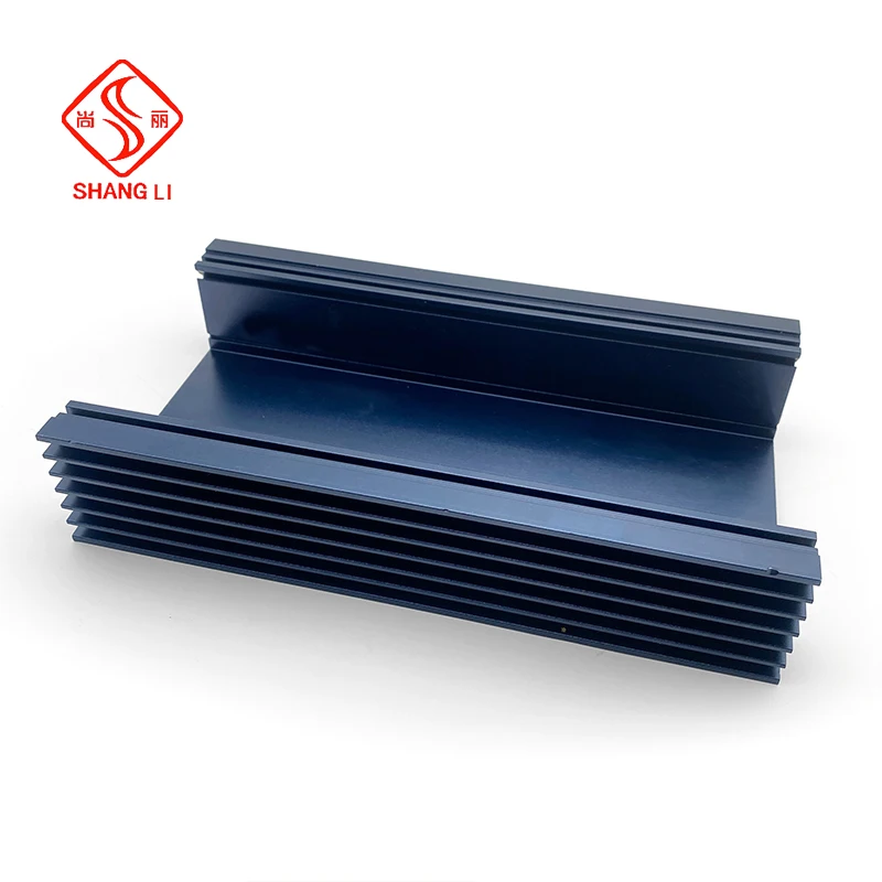6063T5 6061T6 extruded aluminum heat sink for electronics heatsink cooling fin profile aluminium radiators