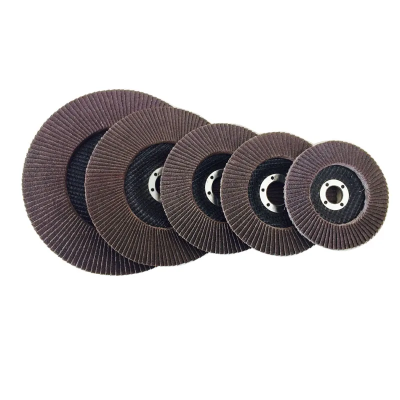 DORIS abrasive wheel 6inch 150x22mm Calcined Aluminium Oxide 36# flap disc for Metal polishing