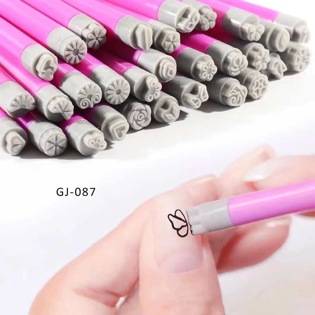2024 New Arrival 30 Pcs in 1 Nail Tools Art Stamp Pen Set  For Stamping Polish Print