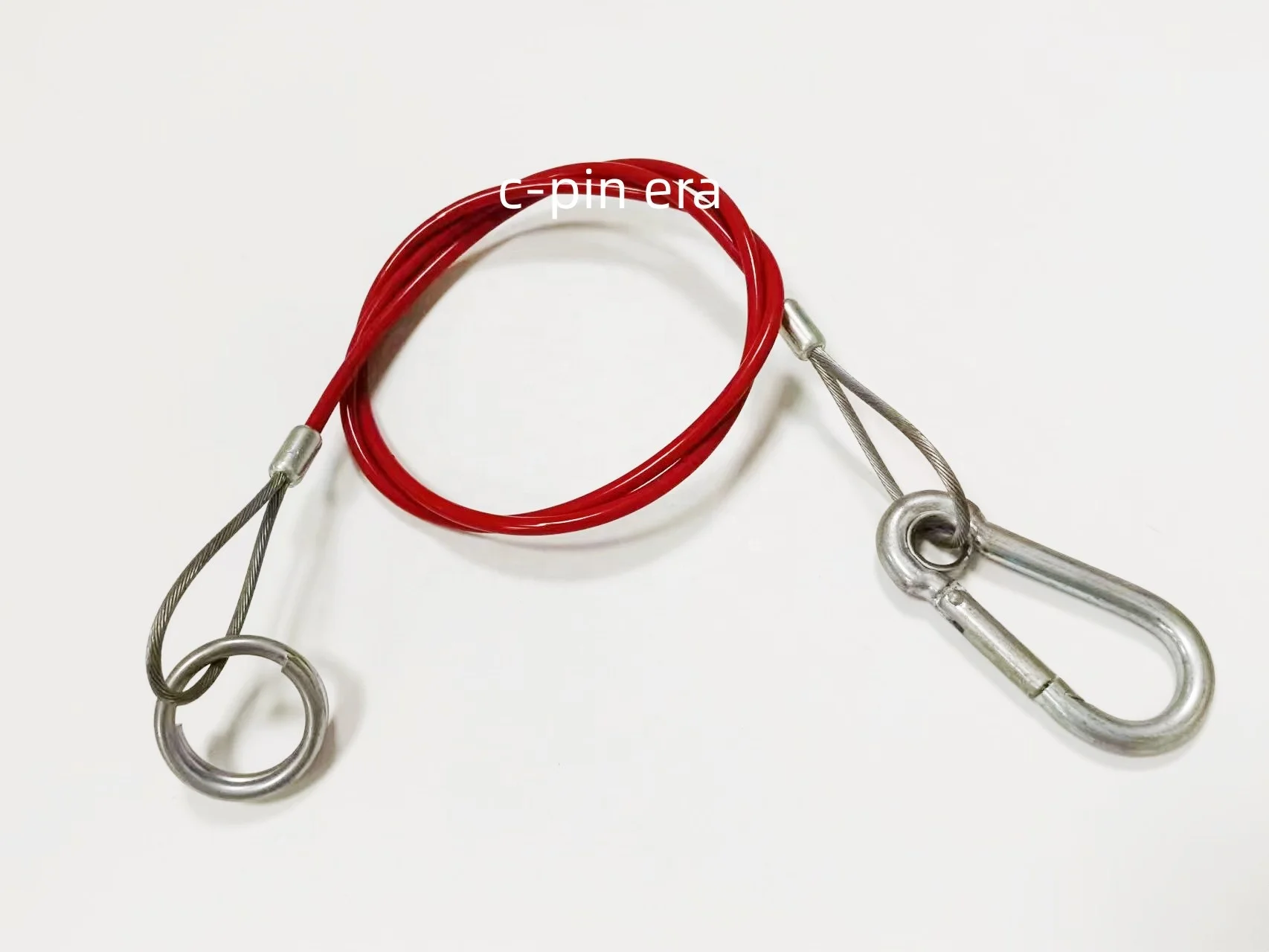 C-Pin steel wire rope coiled cable Lanyard cable trailer breakaway cable for the Breakaway System