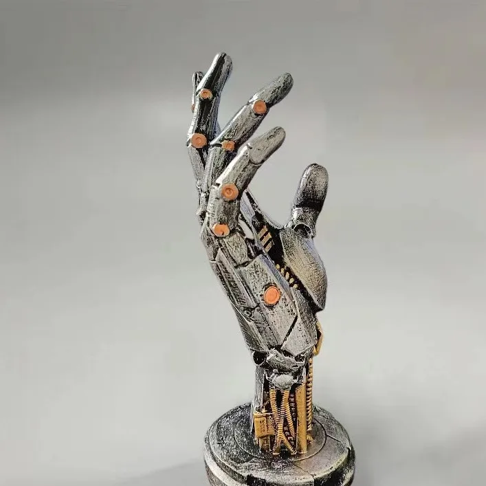 Cyberpunk manipulator resin craft decoration XBOX switch gamepad desktop stand Punk robotic ornament