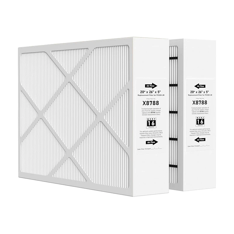 Air Purifier Home For Lennox X8788 MERV 16 Filter 2 Pack