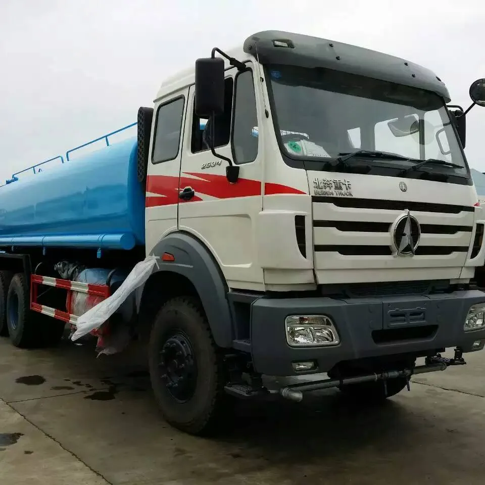 4 North-Benz 6x4 Water Tank Truck
