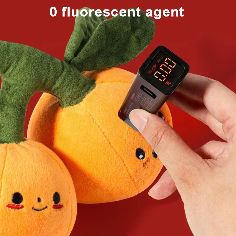 Customizable plush toy tangerine shape cuddly doll simulation orange good quality stuffed soft plush toy for car home decoration