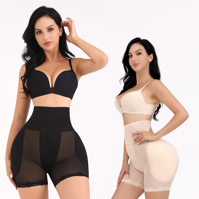 Shapewear Padded Hip Butt Lifter Panties High Waist Trainer for Women Tummy Control Body Shaper Hip Enhancer Thigh Slim