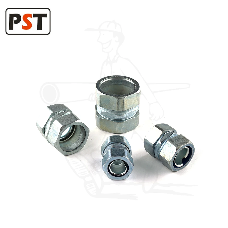DGJ Type Flexible Conduit Compression Connector to Steel pipes
