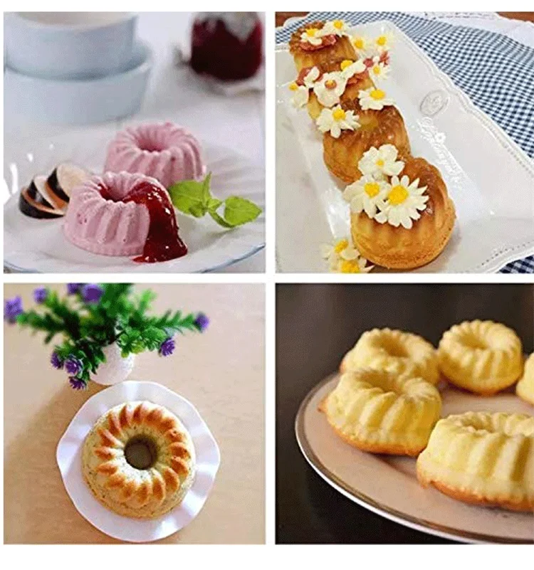 teacup cupcake silicone bake mold durable silicone baking cups