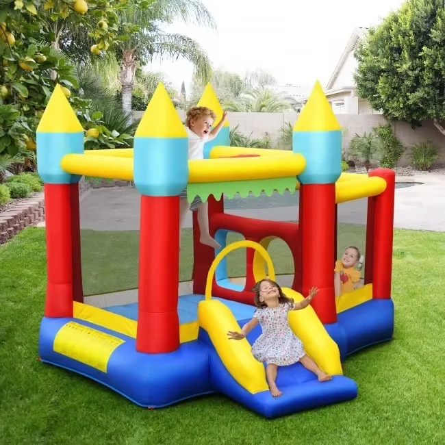 High Quality Inflatable Bouncer Bounce House Jumping Castle Park For Party Inflatable Slide Park Castle For Kids