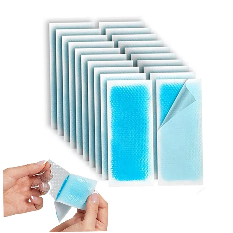 Cooling Fever Gel Patch Disposable Reusable Silicone Eye Patches Disposable Cooling Patch