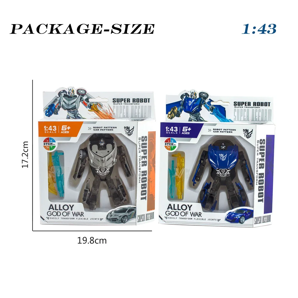 Hot Sale Car Toy Transformed Vehicle Lykan Deformation Robot Car Toys for Kids