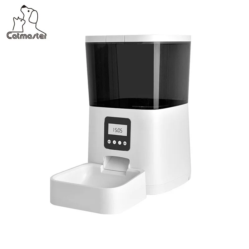 Dual Power APP Cat Automatic Feeder Pet ABS 7 Litros Pet 7L Automatic Pet Feeder