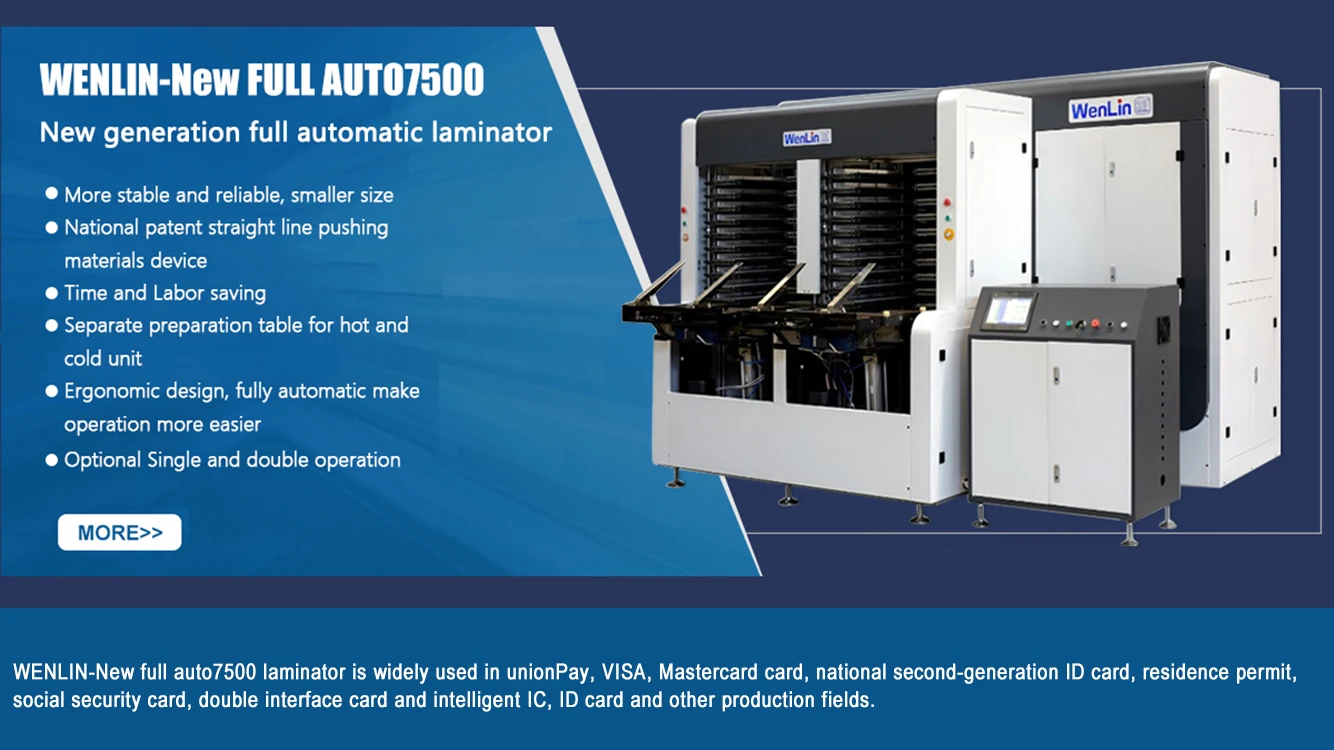 A3 Large Format PVC Card Laminating Machine/ Automatic RFID Card Heat Press Machine