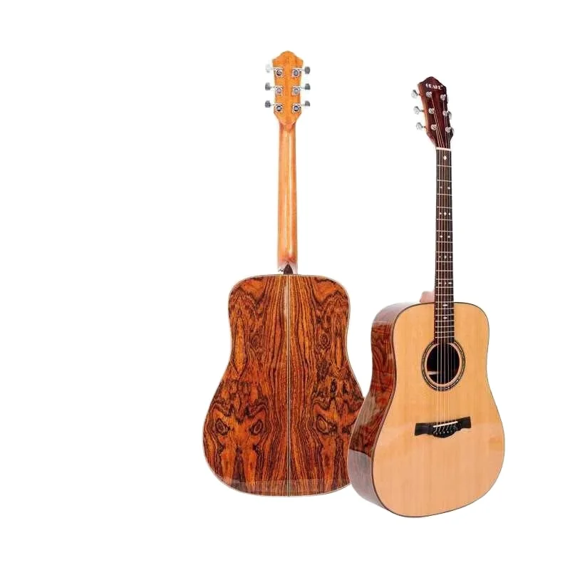 Ready to Ship Geake S-500 High quality hand made top solid cedar acoustic guitar