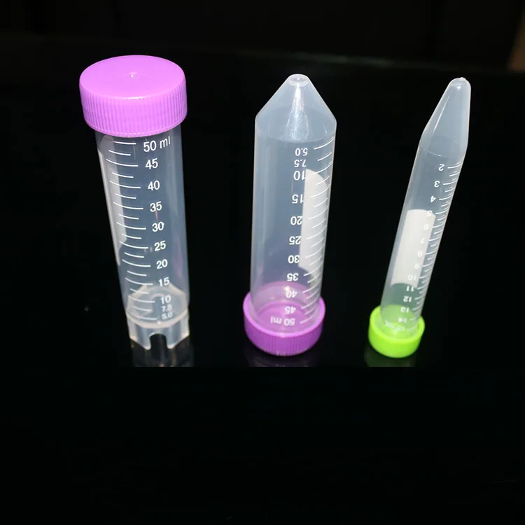 Best sell 15ml 50ml Centrifuge Tube with screw cap and self standing conical end centrifuge tube