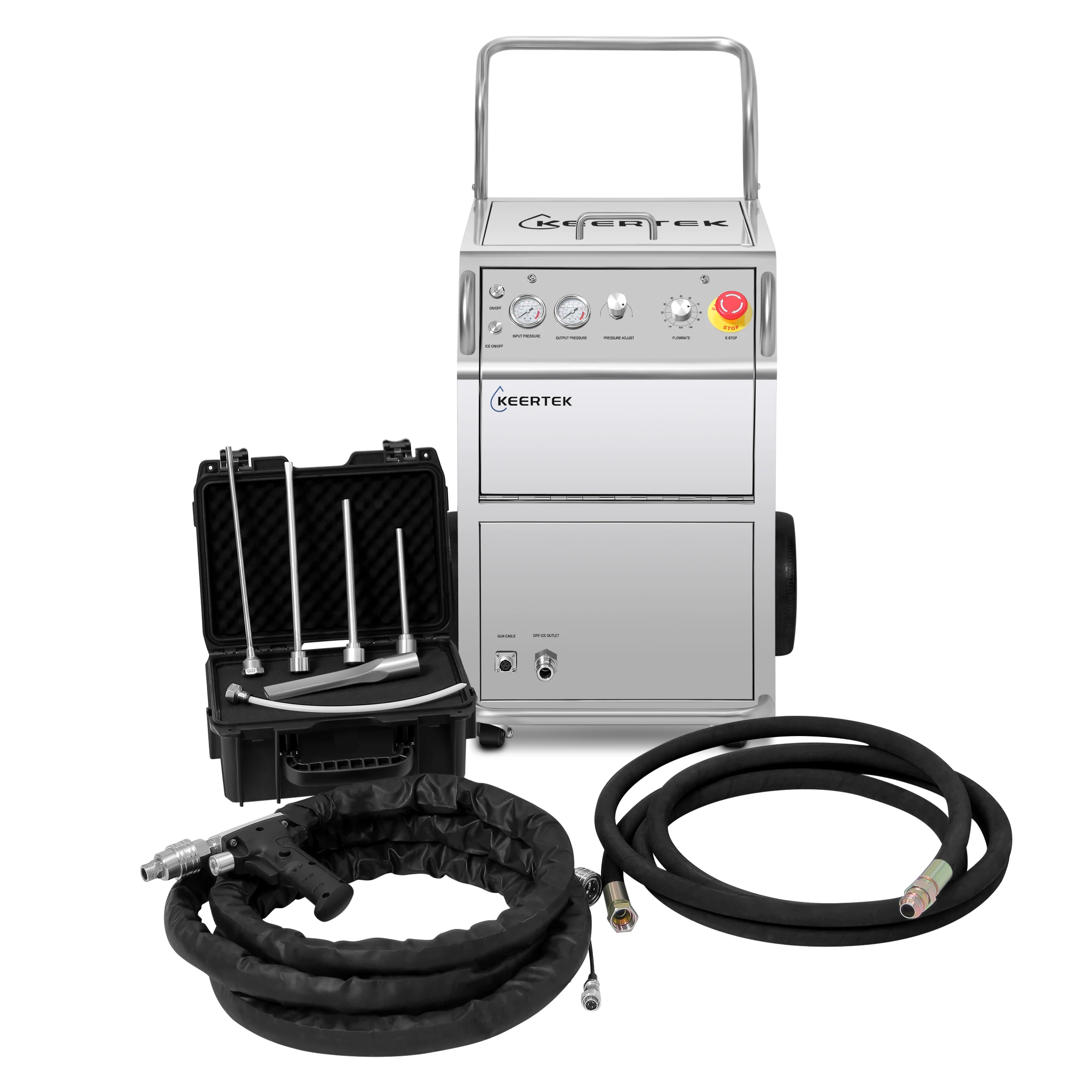 Direct selling cleaning machine dry ice blasting machine portable ice machine blasting