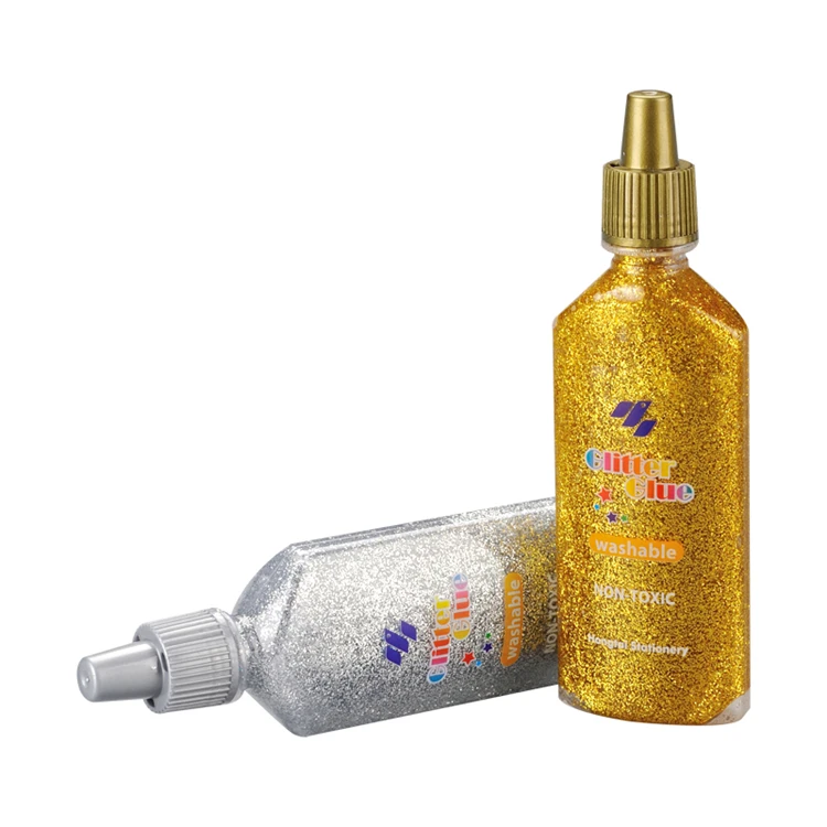Top sales adhesive multipurpose non toxic washable art glitter glue liquid