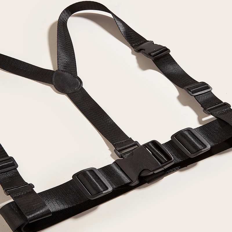 Simple Fashion Black Canvas Corset Belt Adult Strap Girdle Ladies Polyester Posture Corrector Suspender