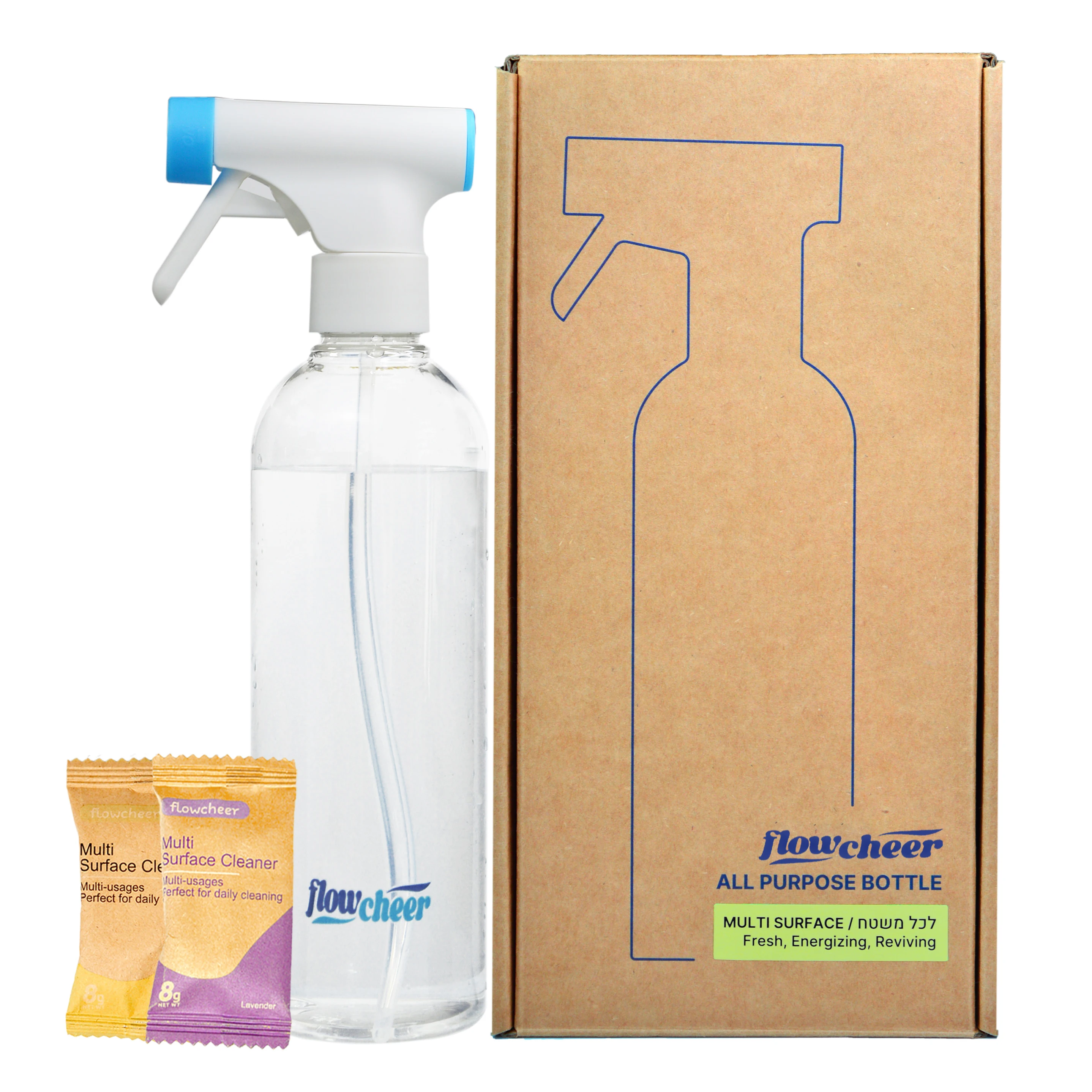 HOT SALE All Purpose Cleaner Refill Tablets Spray Bottle 500 ml Private Label Eco Friendly Products & Cleaning Tablets