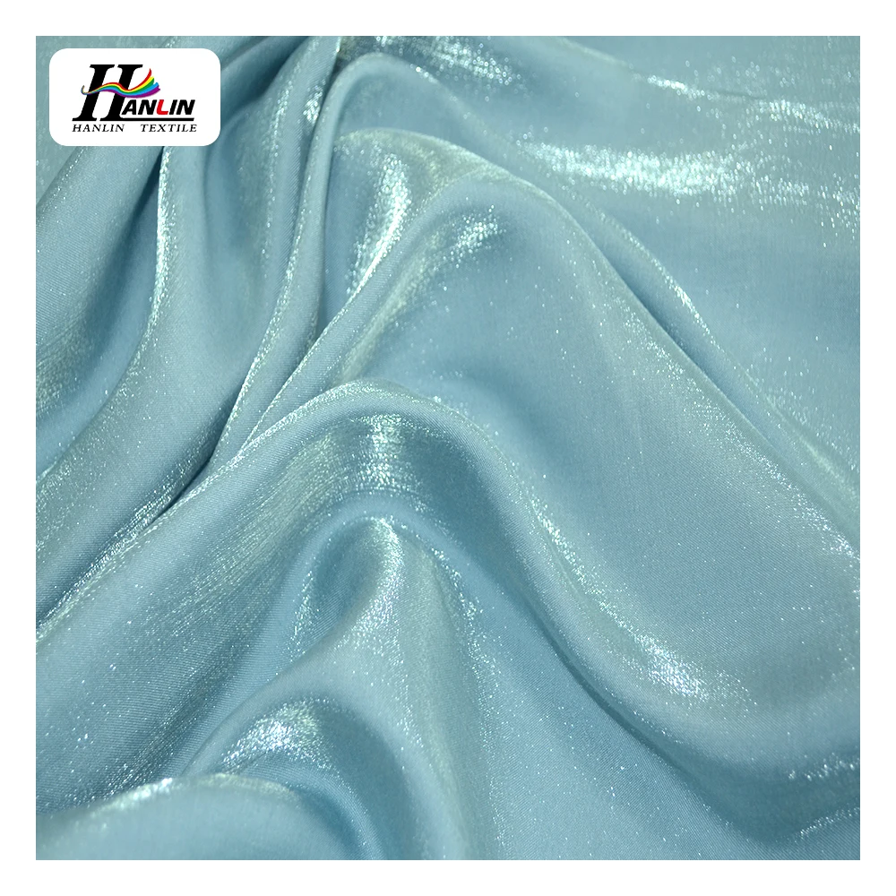 Sale Rayon Viscose Nylon Shimmer Cotton Shining Fabrics for dress Fashion Garments