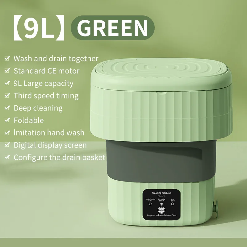 DP4 China Small washing machine foldable socks underwear household portable washing machine fully automatic washing machine