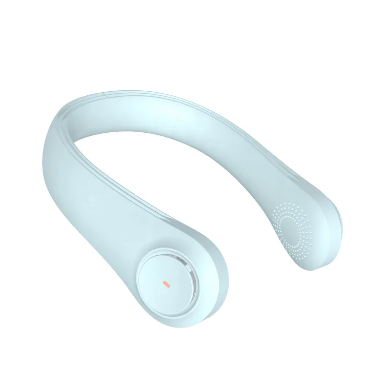 Korea popular 2400mah neck fan rechargeable,neck battery,neck fan usb