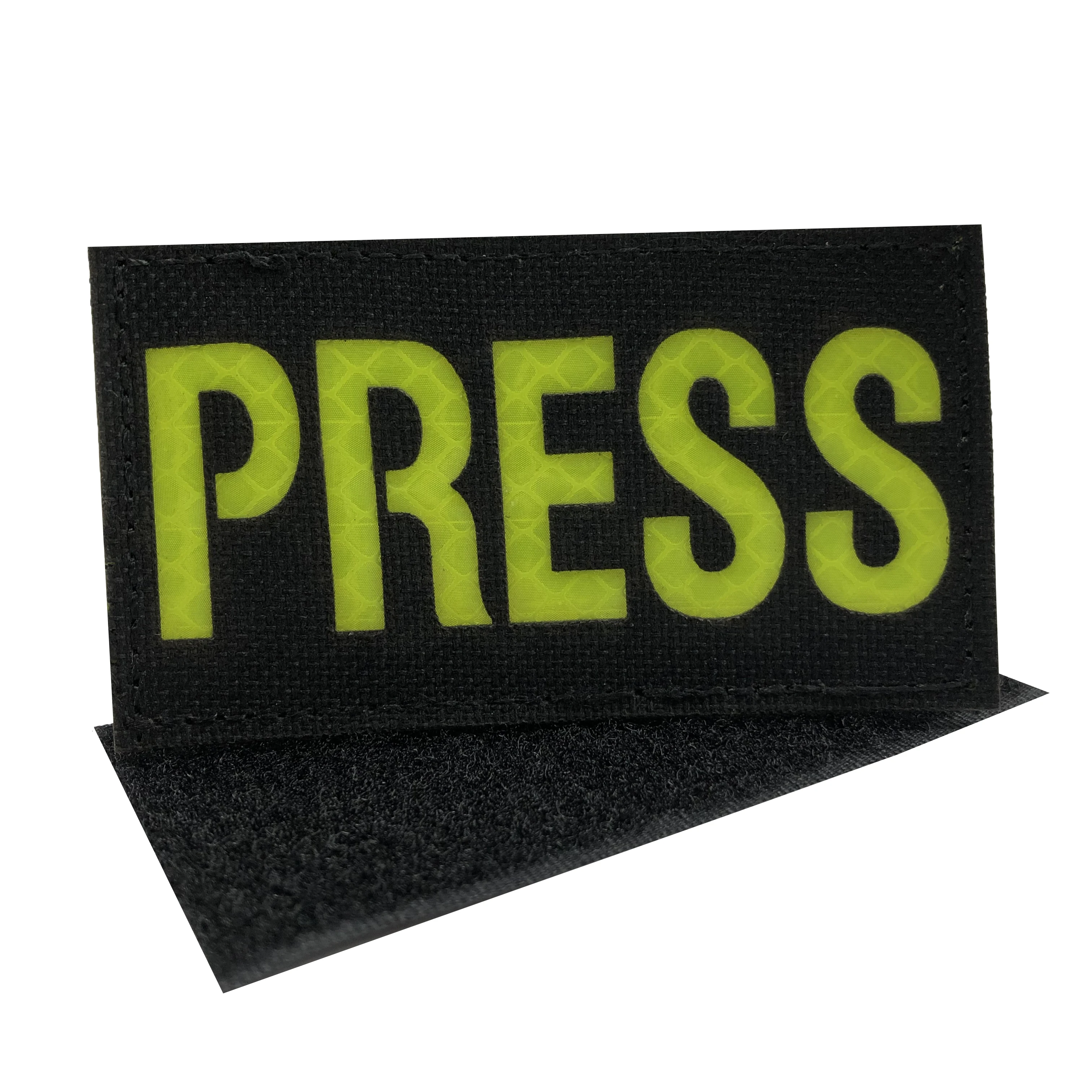 Hot Sale Laser Cutting Custom Patch Laser Cut Medic Black and White Infrared Reflective Patches