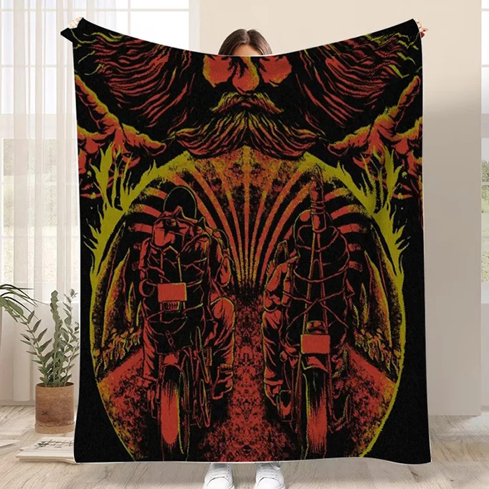 2024  Hot sell  factory  price  3D Photo  Custom Flannel Blankets