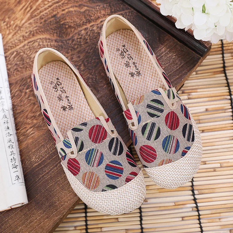 YD-High Quality Fashion Customized Decorate Ladies Flat Shoes Casual Boat Shoe flat shoes ladies