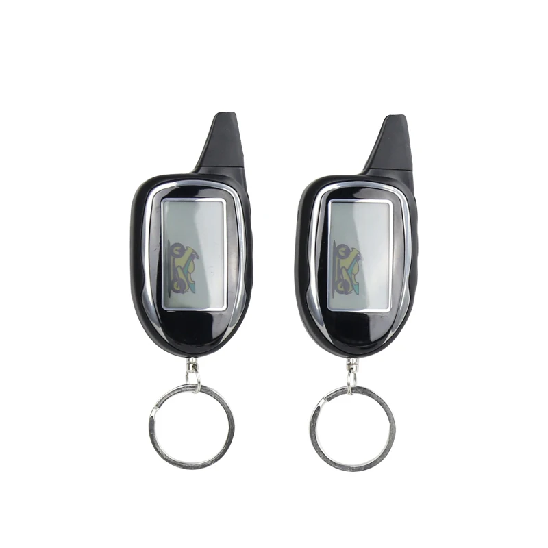LCD two-way Anti-hacker motorcycle alarm system accessories remote start lock moto Alarm