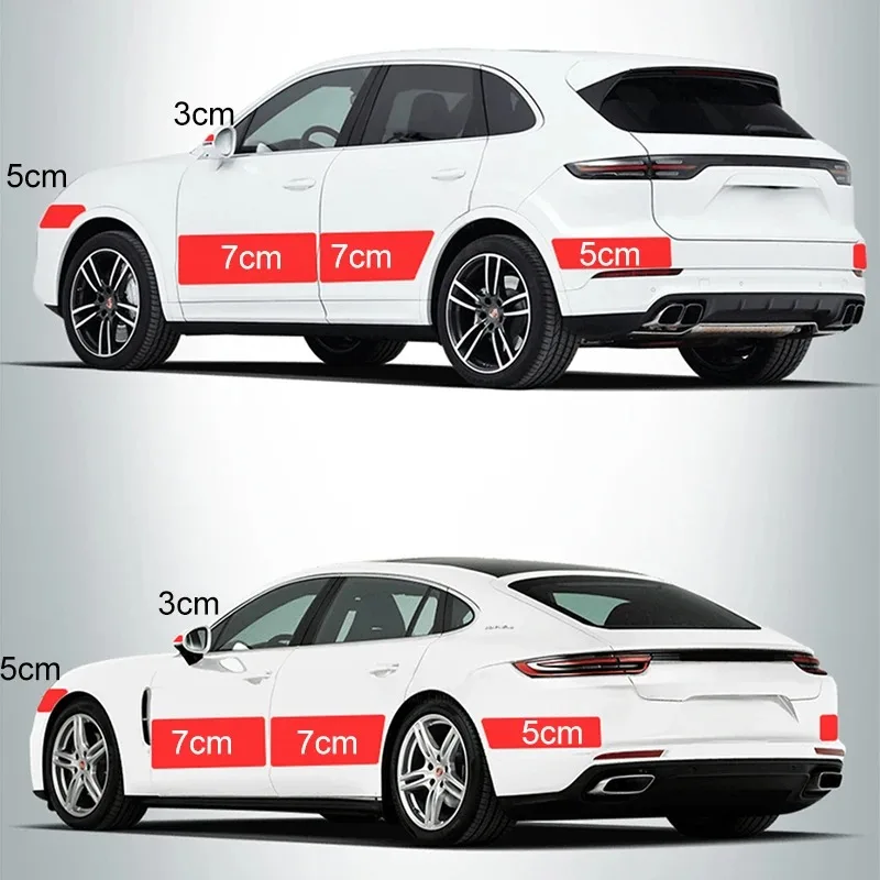 Wholesale 3D Carbon Fiber Sticker Car Threshold Protective Film Anti Scratch Waterproof Matte Black Nano Sticker for Car Body