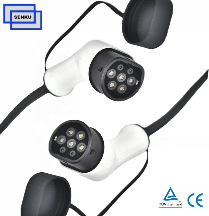 
Senku Brand iec 62196 type 2 ev plug 32A 415V AC / Brand customized support 