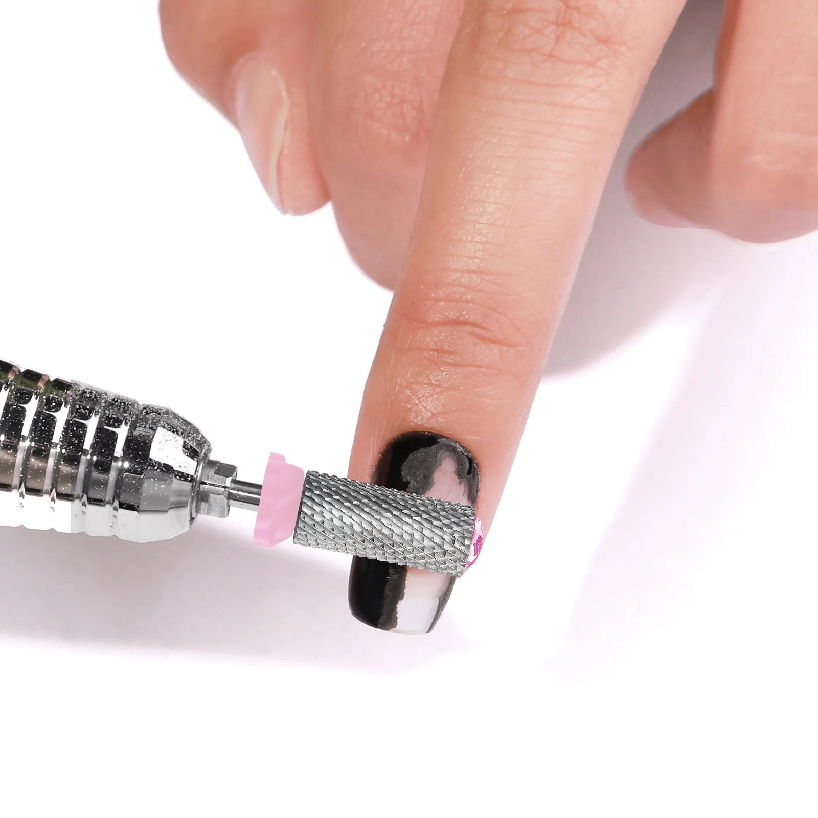 Rotary Burrs Electric nail drill bits tungsten Ceramic Carbide nail drill bit long Manicure Pedicure Tools nail drill bit xf