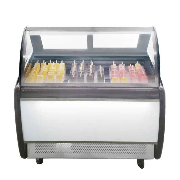 
 Электрический Дисплей для мороженого, морозильник для супермаркета для мяса, закусок, итальянский витрина для мороженого, сертификация CE   (60447599525)