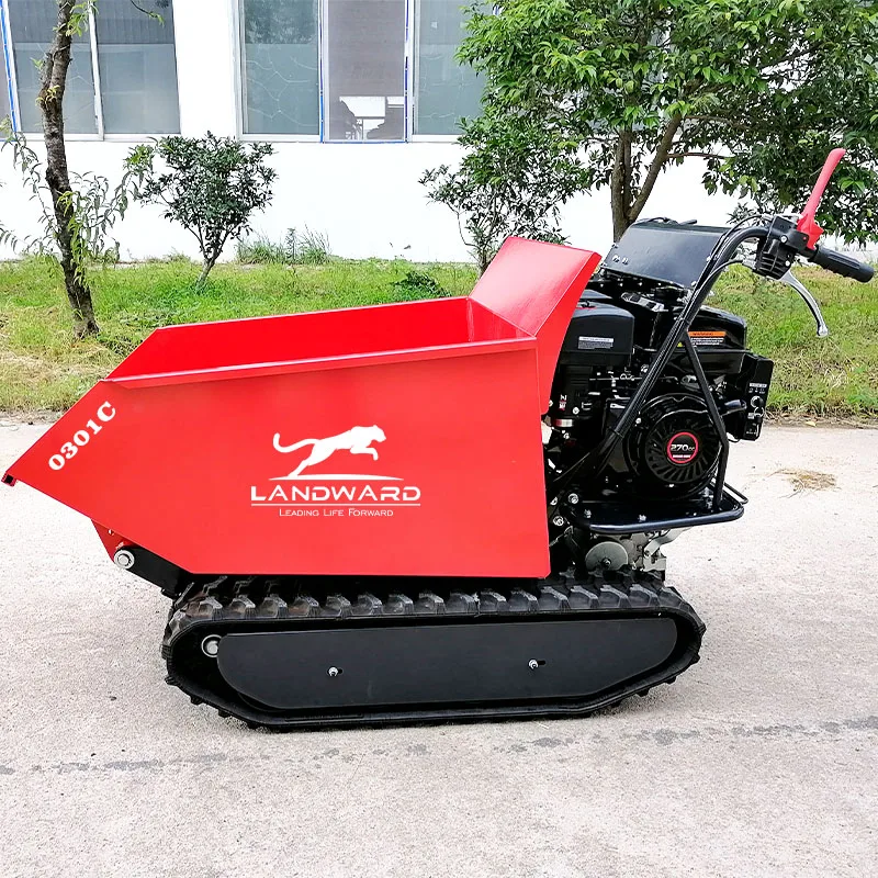 Euro 5 and EPA 4 600KGS Mini Dumper Versatile Hydraulic Tracked Crawler version for Garden Use Earth-Moving Machinery