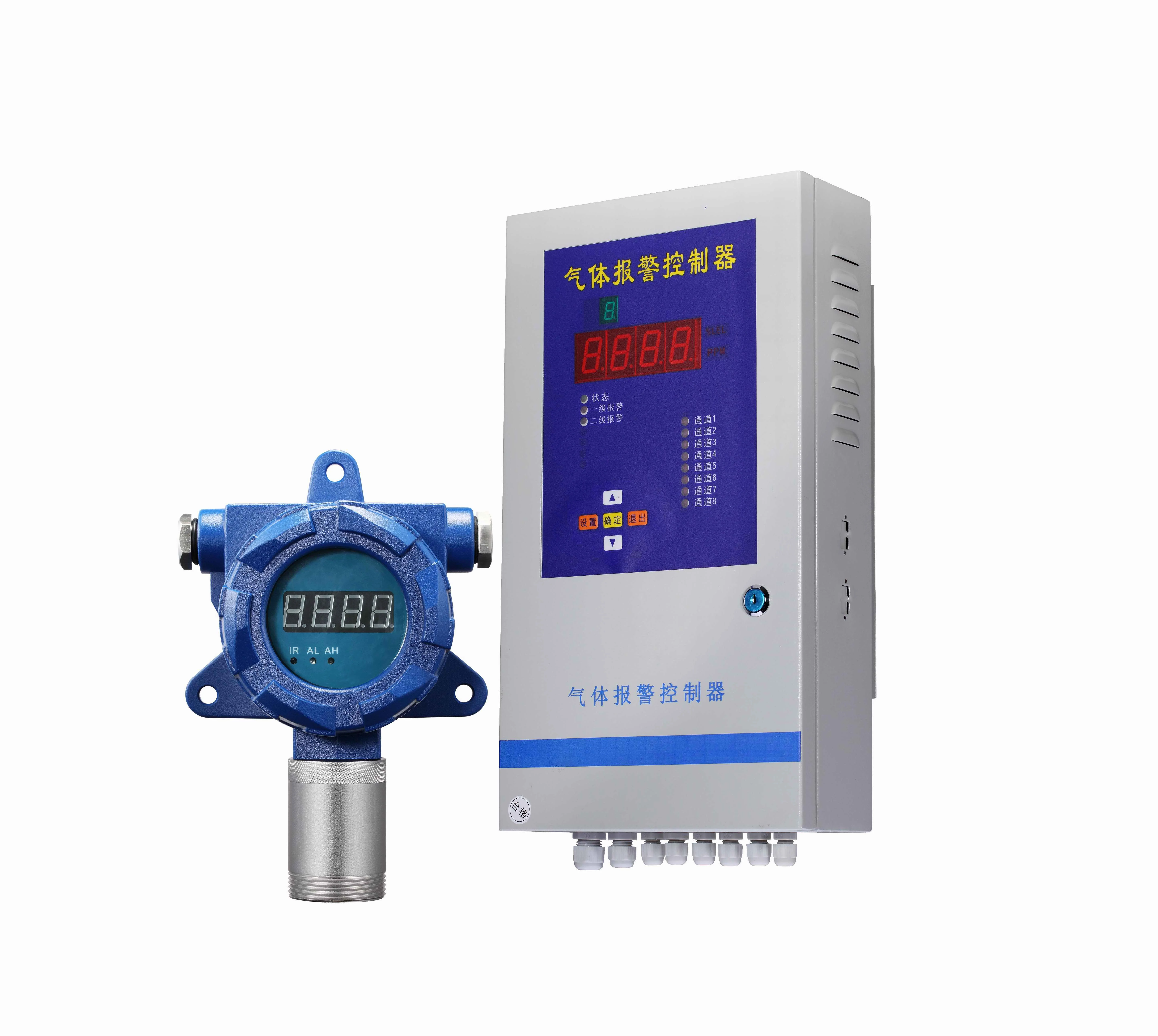 Фиксированная 24h online N2 азотная сигнализация утечки газа