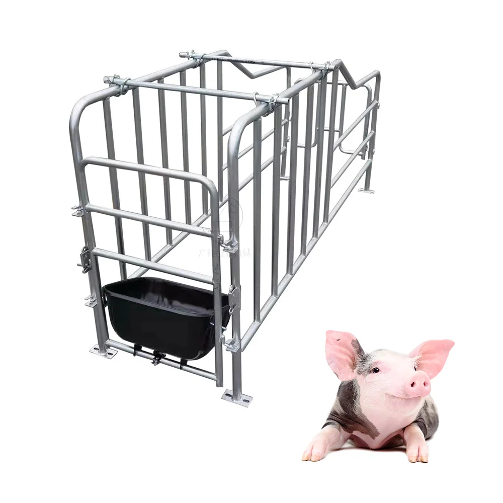 Оцинкованный животный СОУ позиционирование бар вынашивание ящик СОУ ящик свиньи ящик для продажи Филиппины