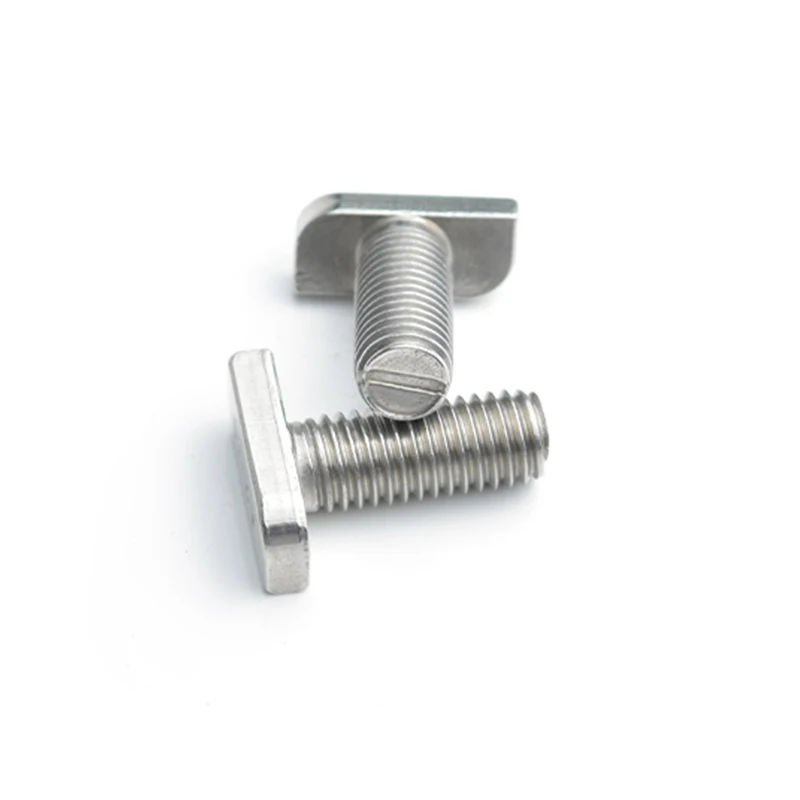Wholesale Stainless Steel T-bolt Hammer T Head Bolt T slot bolt for aluminum rail bracket fixture
