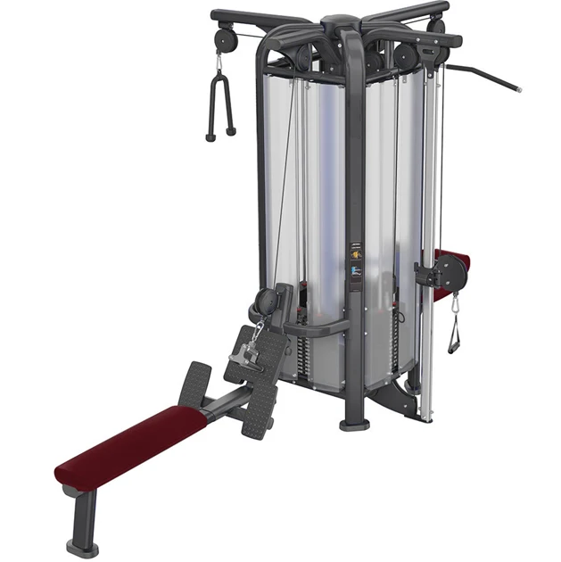 RT.L22  Factory Price Multi Function Station Gym Fitness Four Station Trainer