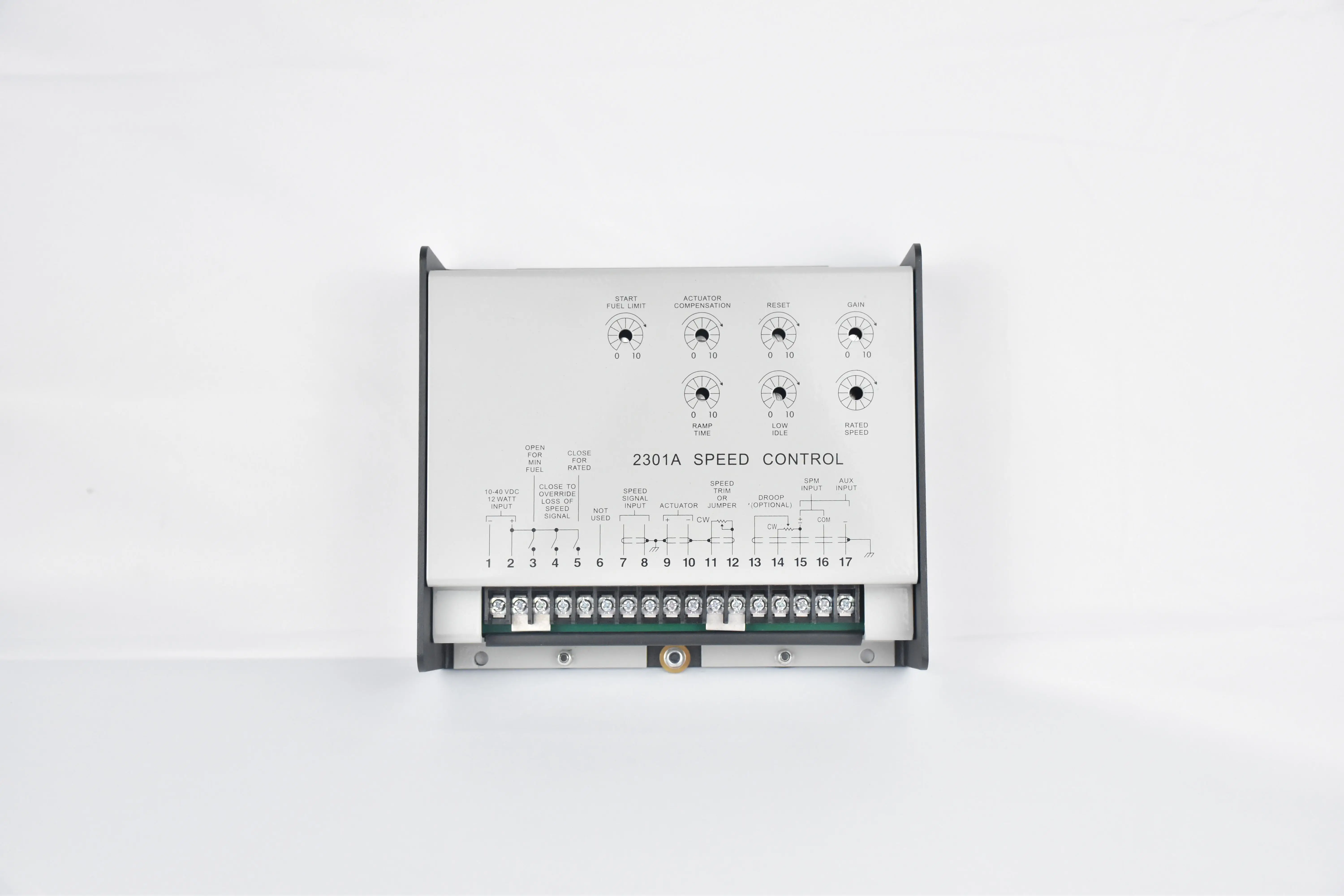 2301A WOODWARD PN 9907-018 speed controller Gas diesel engine generator speed controller