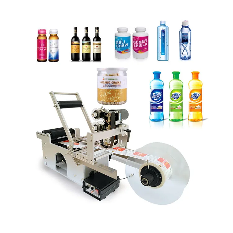  TAOXING Hign Efficiency Easy Operate Semi-Automatic Round Labeling Machine with