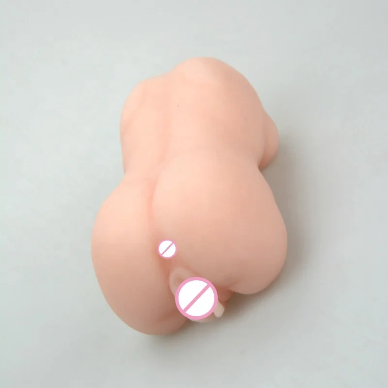 
Realistic Mini Dual Open Male Sex Toys Pussy Vagina Ass Masturbator Pocket Pussy for Men 