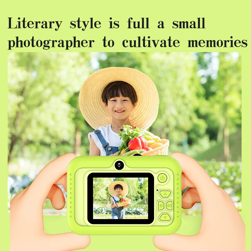 MJF 2024 New Carton Panda Limited Edition Chinese Souvenir 48MP HD Dual Video Record Mini Digital Kids Camera for Student Q8